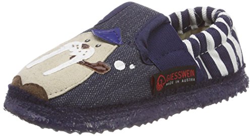 Chaussons bas en coton rembourrés pour garçon avec jolie tête de phoque
