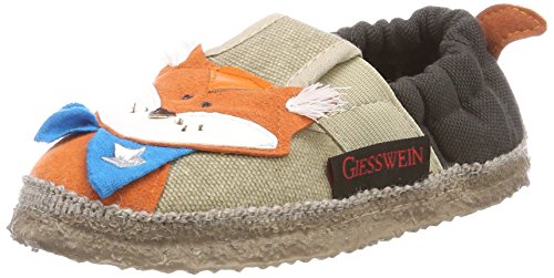 Chaussons bas en coton rembourrés pour garçon avec jolie tête de renard