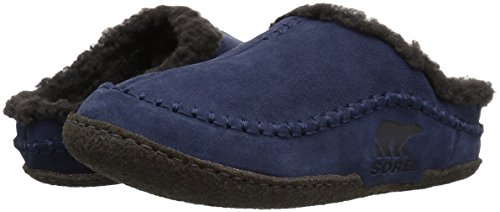 Mule pantoufle Marine pour homme signée Sorel fourrée laine